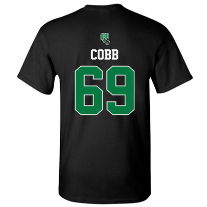 OKBU - NCAA Football : Morgan Cobb - Classic Shersey T-Shirt-1