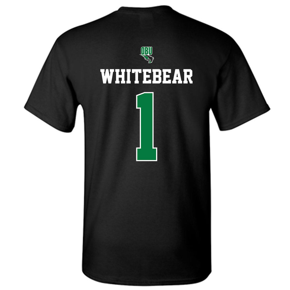 OKBU - NCAA Football : Charles Whitebear - Classic Shersey T-Shirt-1
