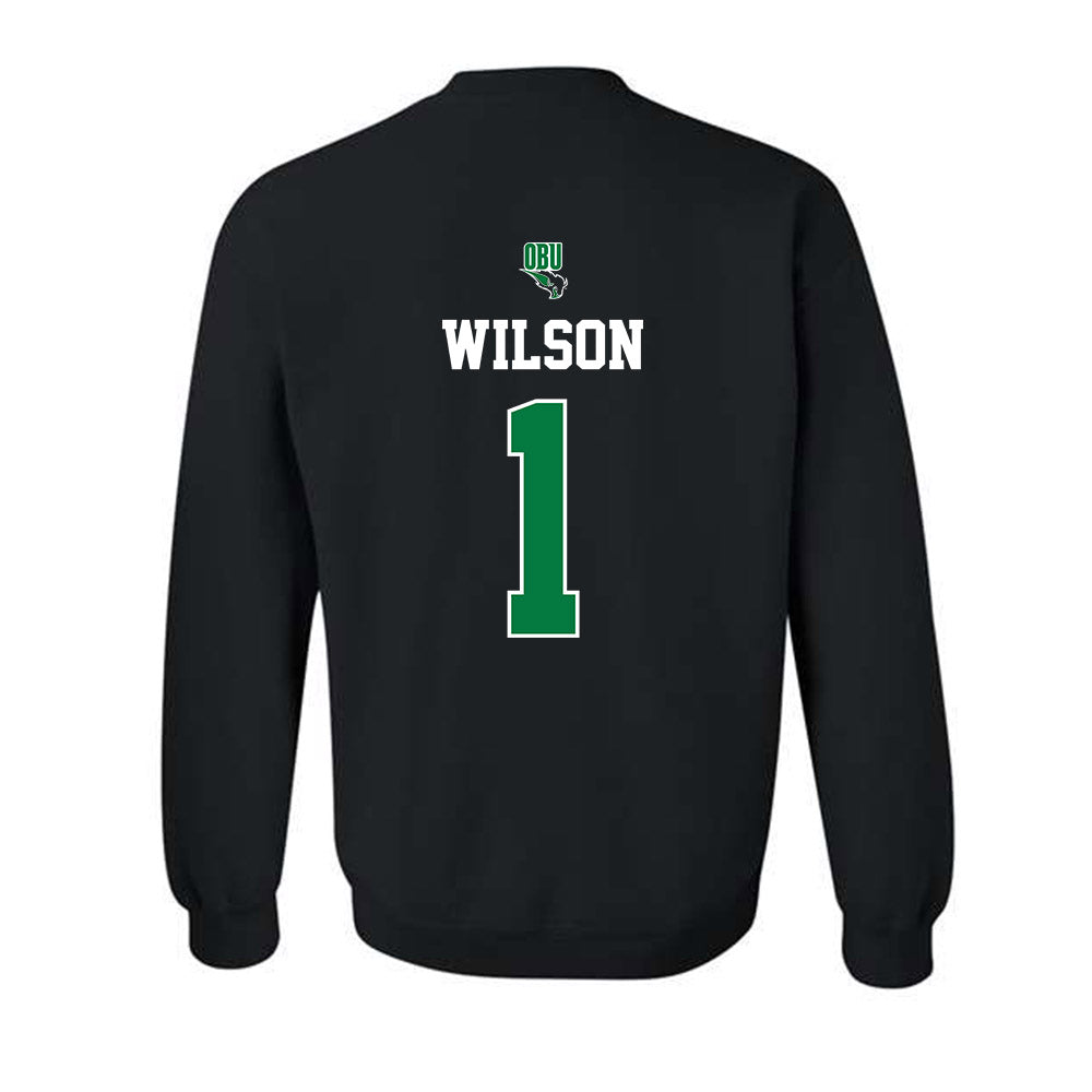 OKBU - NCAA Men's Basketball : Nathan Wilson - Classic Shersey Crewneck Sweatshirt-1