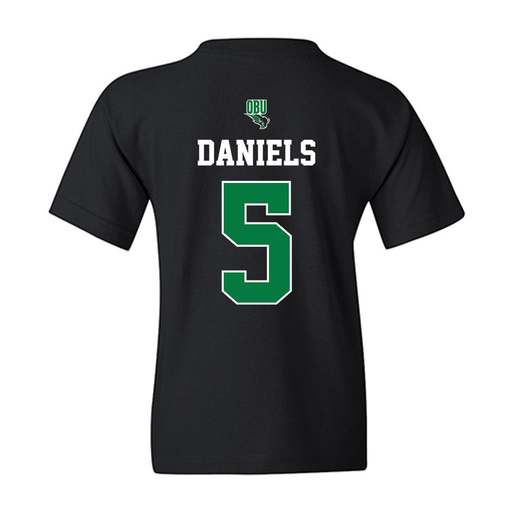 OKBU - NCAA Football : Devan Daniels - Classic Shersey Youth T-Shirt-1