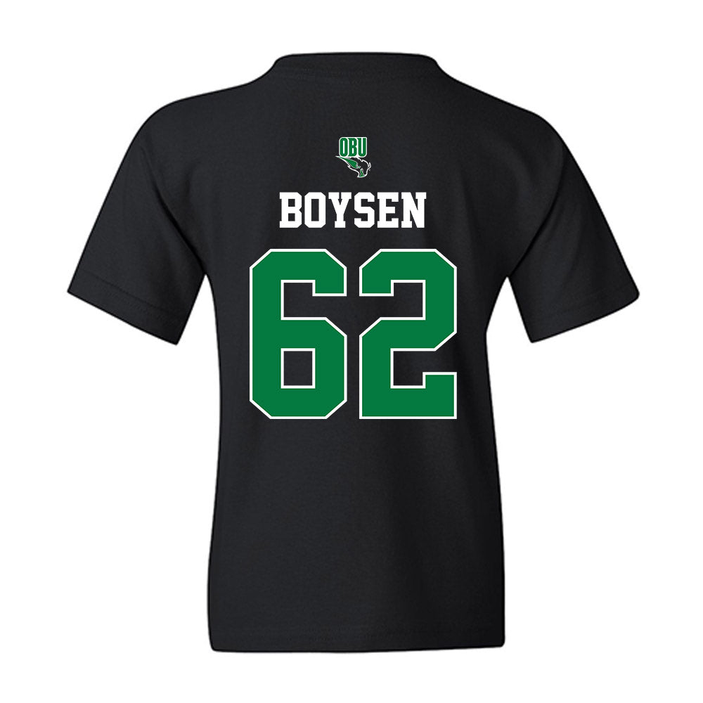 OKBU - NCAA Football : Robert Boysen - Classic Shersey Youth T-Shirt-1