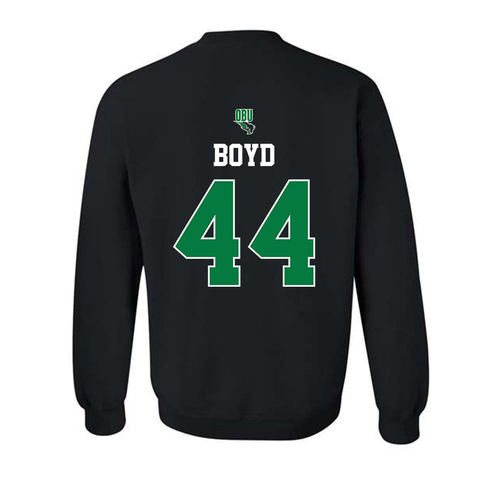 OKBU - NCAA Football : Maddux Boyd - Classic Shersey Crewneck Sweatshirt-1