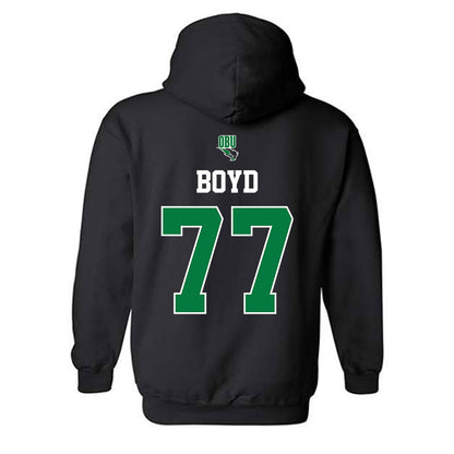 OKBU - NCAA Football : Carter Boyd - Classic Shersey Hooded Sweatshirt-1