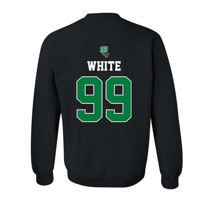 OKBU - NCAA Football : Jaden White - Classic Shersey Crewneck Sweatshirt-1
