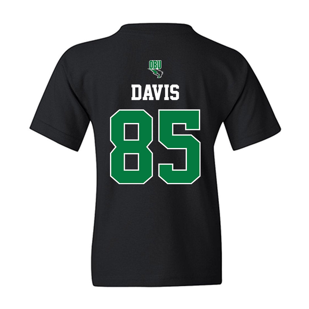 OKBU - NCAA Football : Xavier Davis - Classic Shersey Youth T-Shirt-1