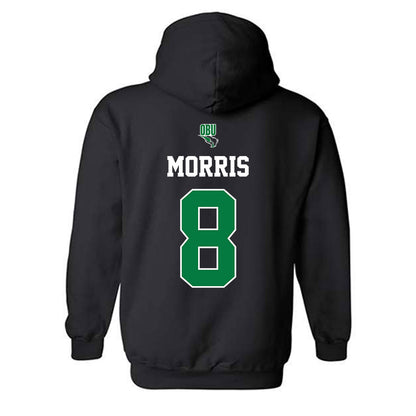 OKBU - NCAA Football : Jeremiah Morris - Classic Shersey Hooded Sweatshirt-1