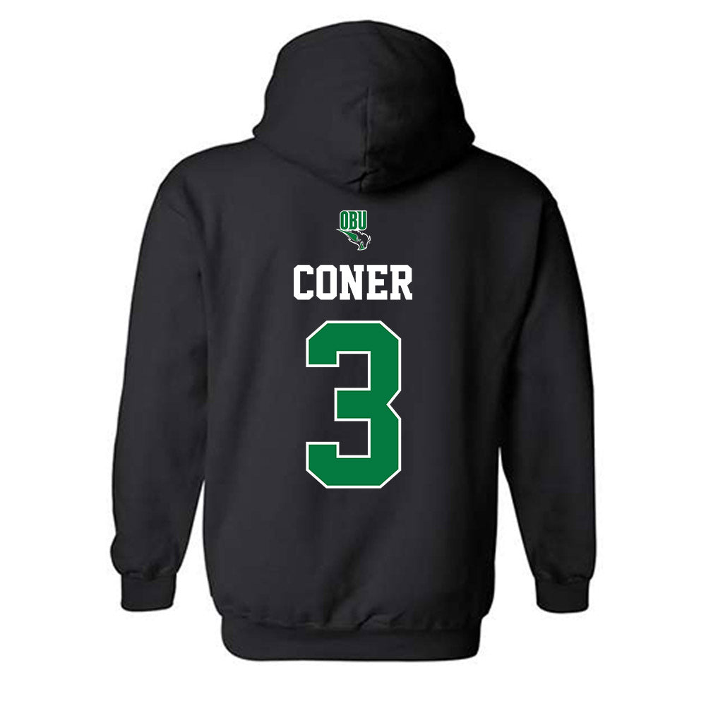 OKBU - NCAA Men's Basketball : Terry Coner - Classic Shersey Hooded Sweatshirt-1