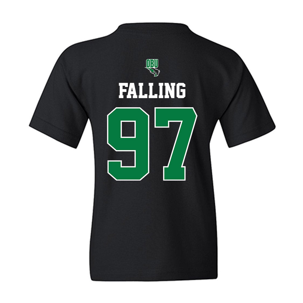 OKBU - NCAA Football : Carter Falling - Classic Shersey Youth T-Shirt-1