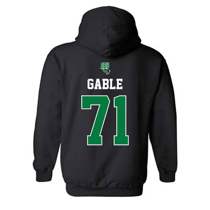 OKBU - NCAA Football : Tristan Gable - Classic Shersey Hooded Sweatshirt-1