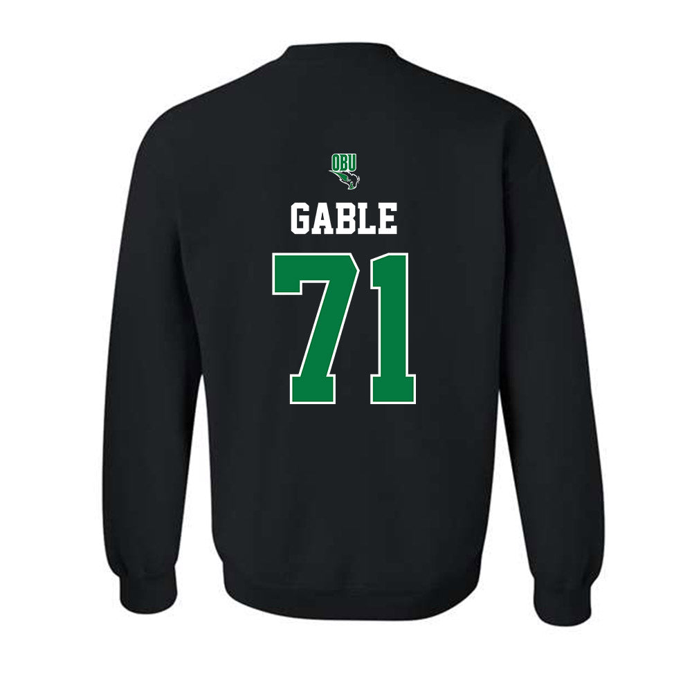 OKBU - NCAA Football : Tristan Gable - Classic Shersey Crewneck Sweatshirt-1