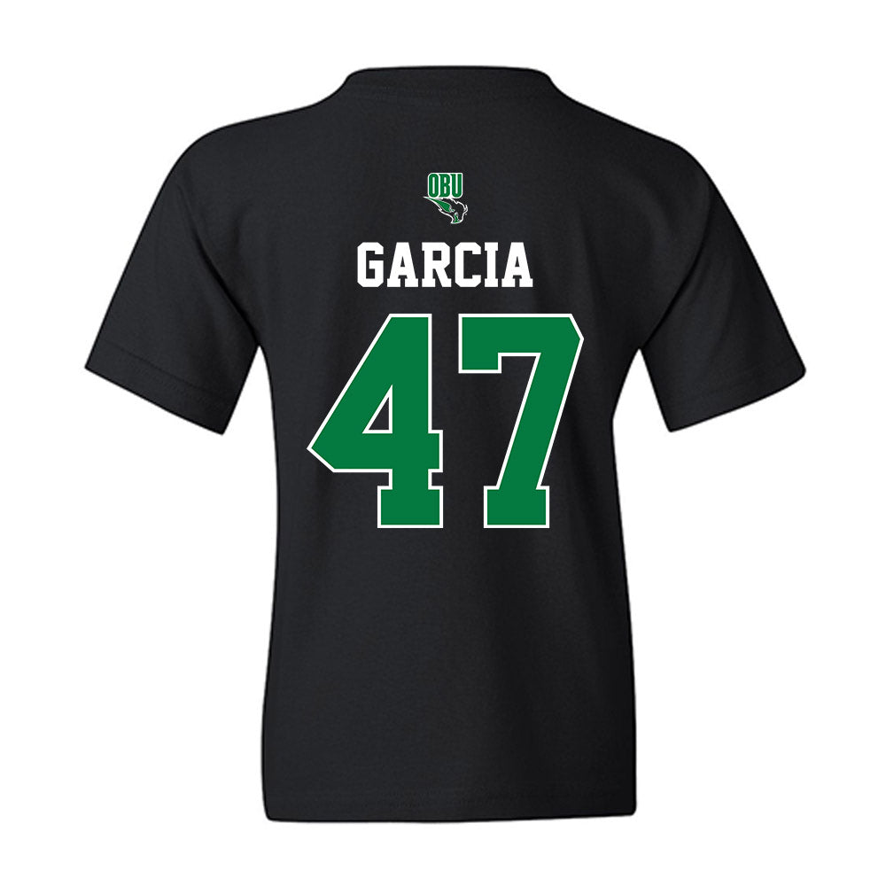 OKBU - NCAA Football : Jordan Garcia - Classic Shersey Youth T-Shirt-1