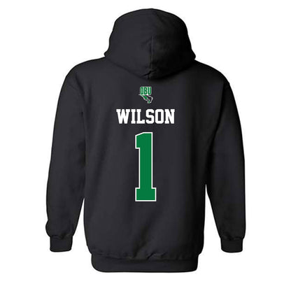 OKBU - NCAA Men's Basketball : Nathan Wilson - Classic Shersey Hooded Sweatshirt-1