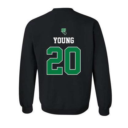 OKBU - NCAA Football : Xzavier Young - Classic Shersey Crewneck Sweatshirt-1