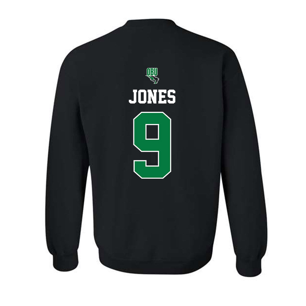 OKBU - NCAA Football : Rahsaan Jones - Classic Shersey Crewneck Sweatshirt-1