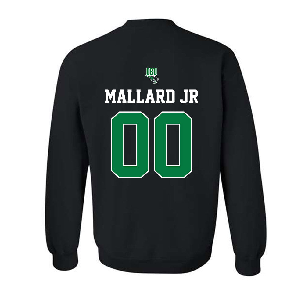 OKBU - NCAA Football : Torre Mallard Jr - Classic Shersey Crewneck Sweatshirt-1