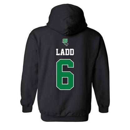 OKBU - NCAA Football : Jay Ladd - Classic Shersey Hooded Sweatshirt-1