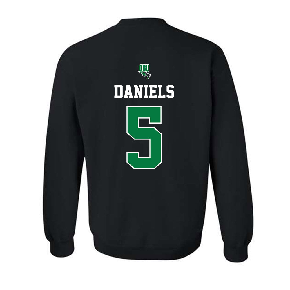 OKBU - NCAA Football : Devan Daniels - Classic Shersey Crewneck Sweatshirt-1
