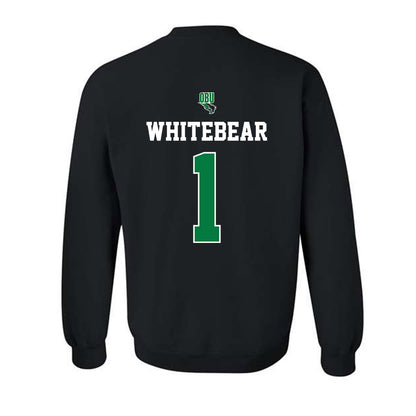 OKBU - NCAA Football : Charles Whitebear - Classic Shersey Crewneck Sweatshirt-1