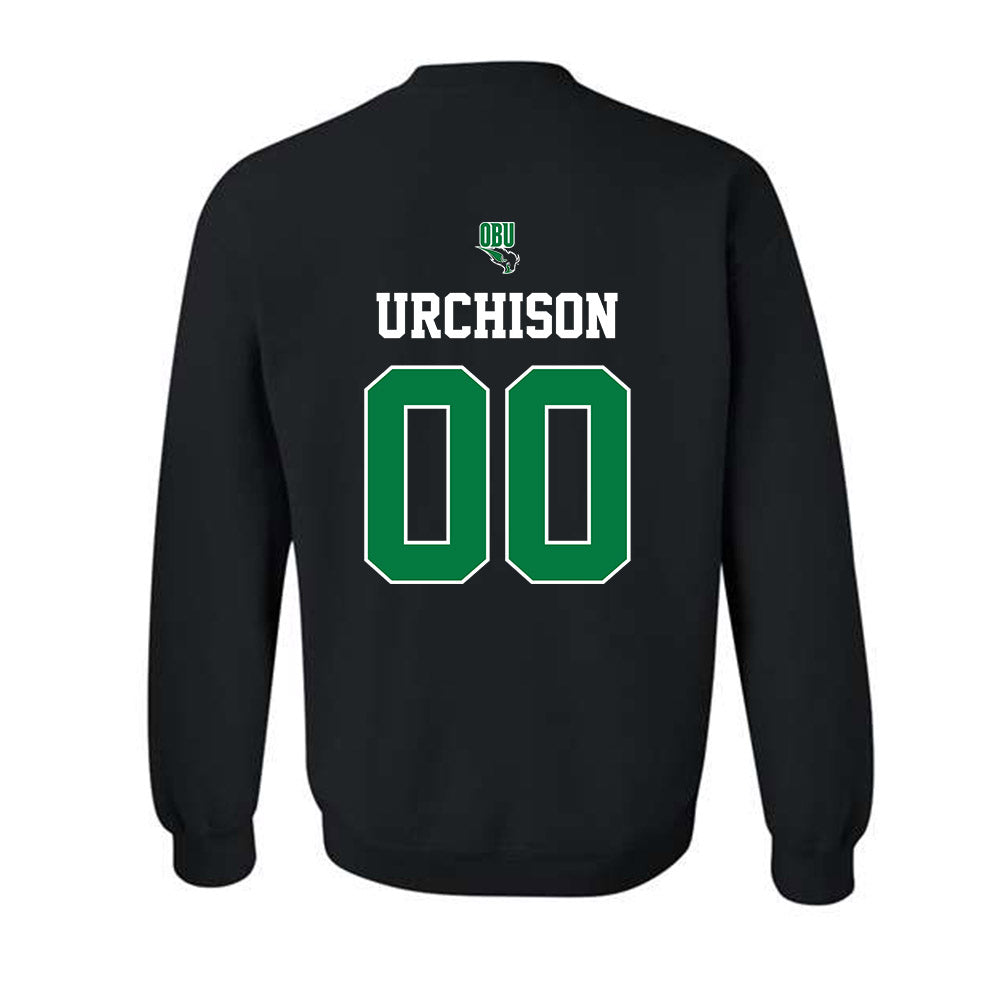 OKBU - NCAA Football : William Urchison - Classic Shersey Crewneck Sweatshirt-1