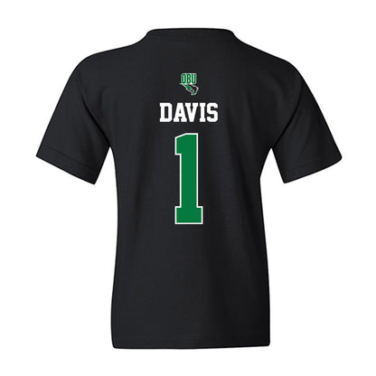 OKBU - NCAA Football : Xavier Davis - Classic Shersey Youth T-Shirt-1