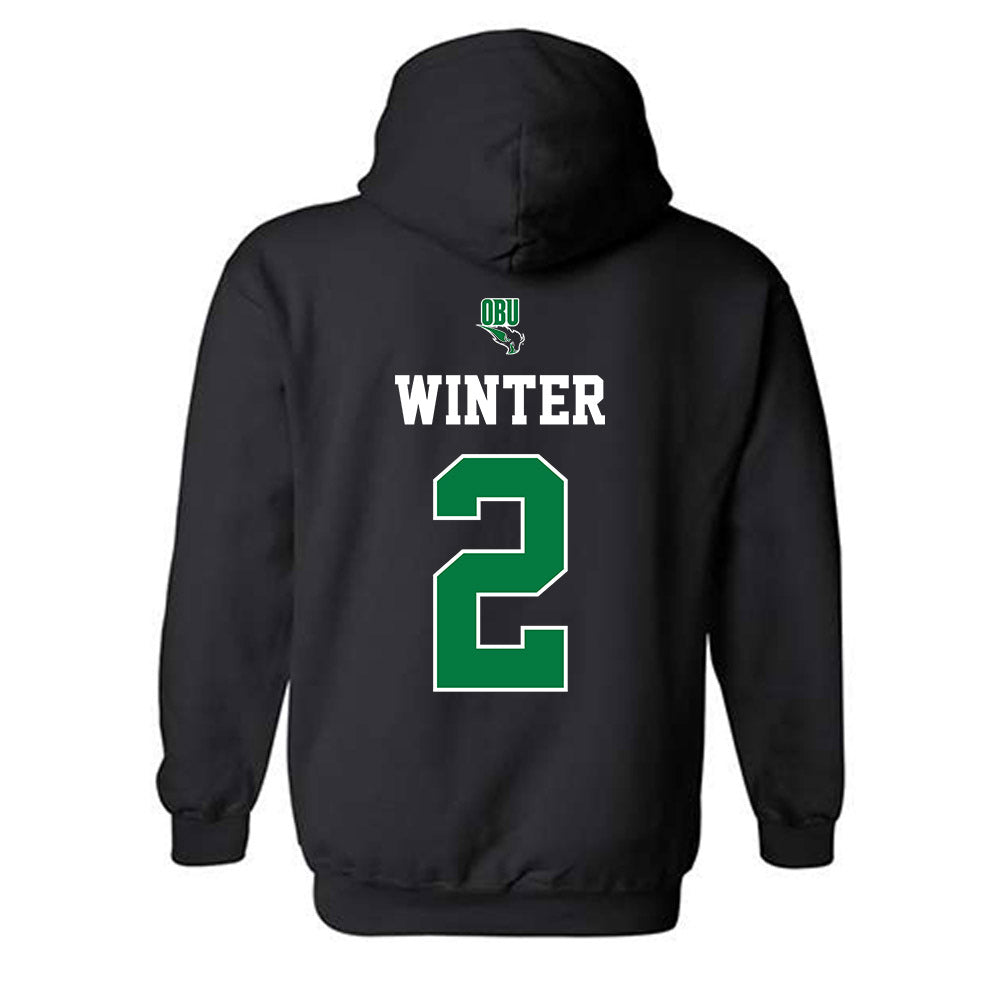 OKBU - NCAA Football : Eli Winter - Classic Shersey Hooded Sweatshirt-1