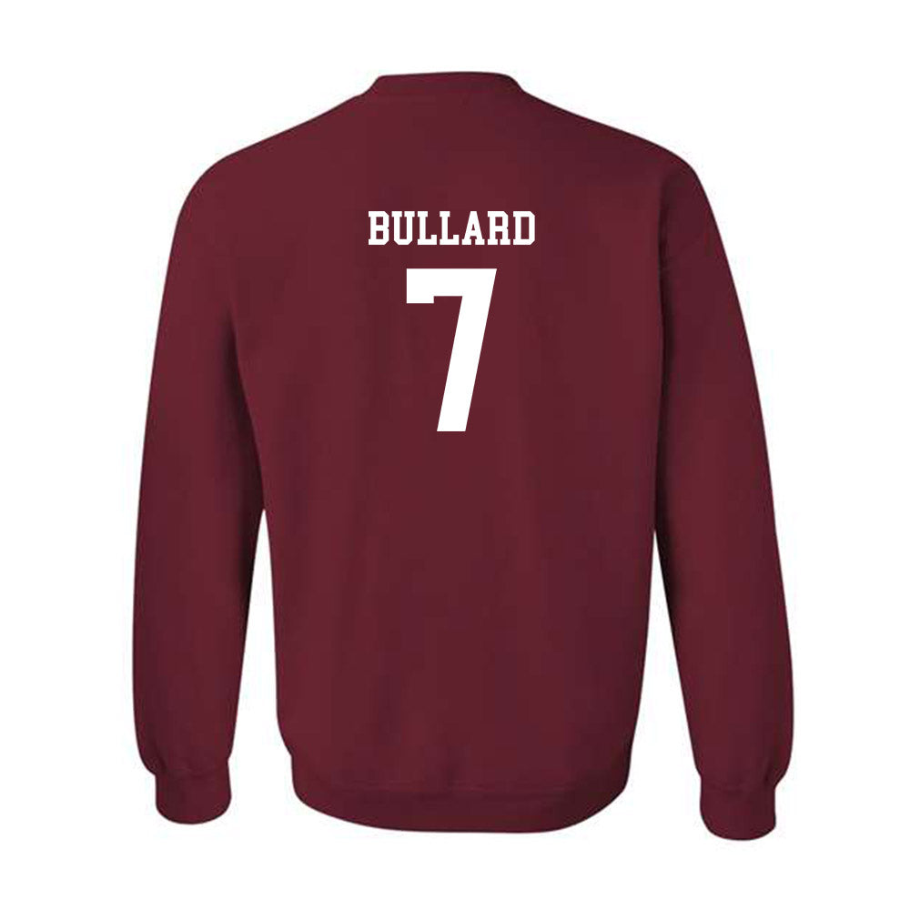 UMass - NCAA Women's Basketball : Leah Bullard - Fashion Shersey Crewneck Sweatshirt-1