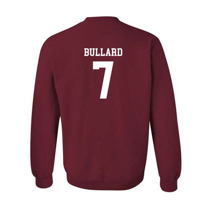 UMass - NCAA Women's Basketball : Leah Bullard - Fashion Shersey Crewneck Sweatshirt-1