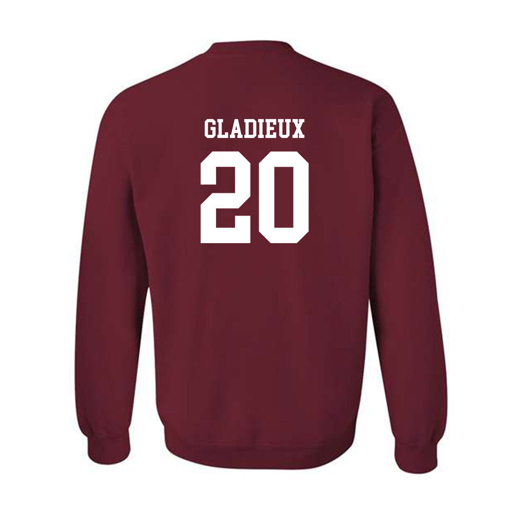 UMass - NCAA Women's Basketball : Tessa Gladieux - Fashion Shersey Crewneck Sweatshirt-1