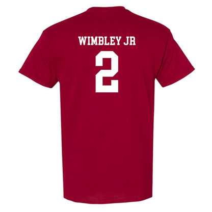 UMass - NCAA Men's Basketball : Dwayne Wimbley jr - Fashion Shersey T-Shirt-1