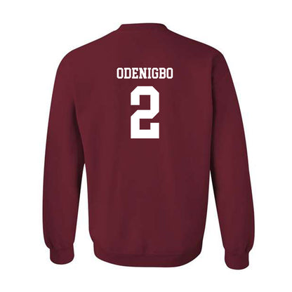 UMass - NCAA Women's Basketball : Chinenye Odenigbo - Fashion Shersey Crewneck Sweatshirt-1
