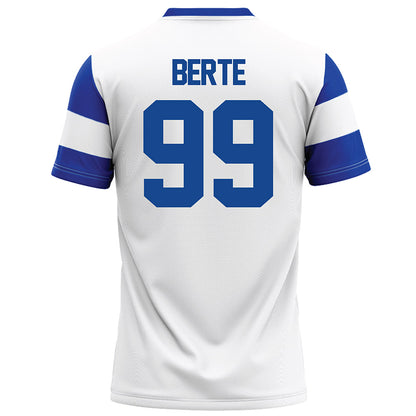 Georgia State - NCAA Football : Mandjou Berte - White Football Jersey-1