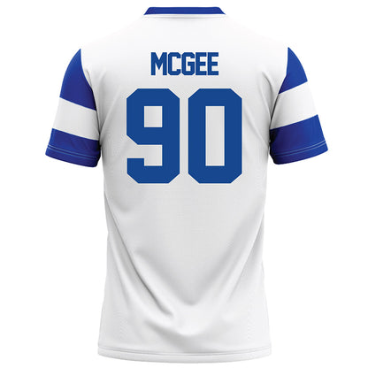 Georgia State - NCAA Football : Zamar McGee - White Football Jersey-1