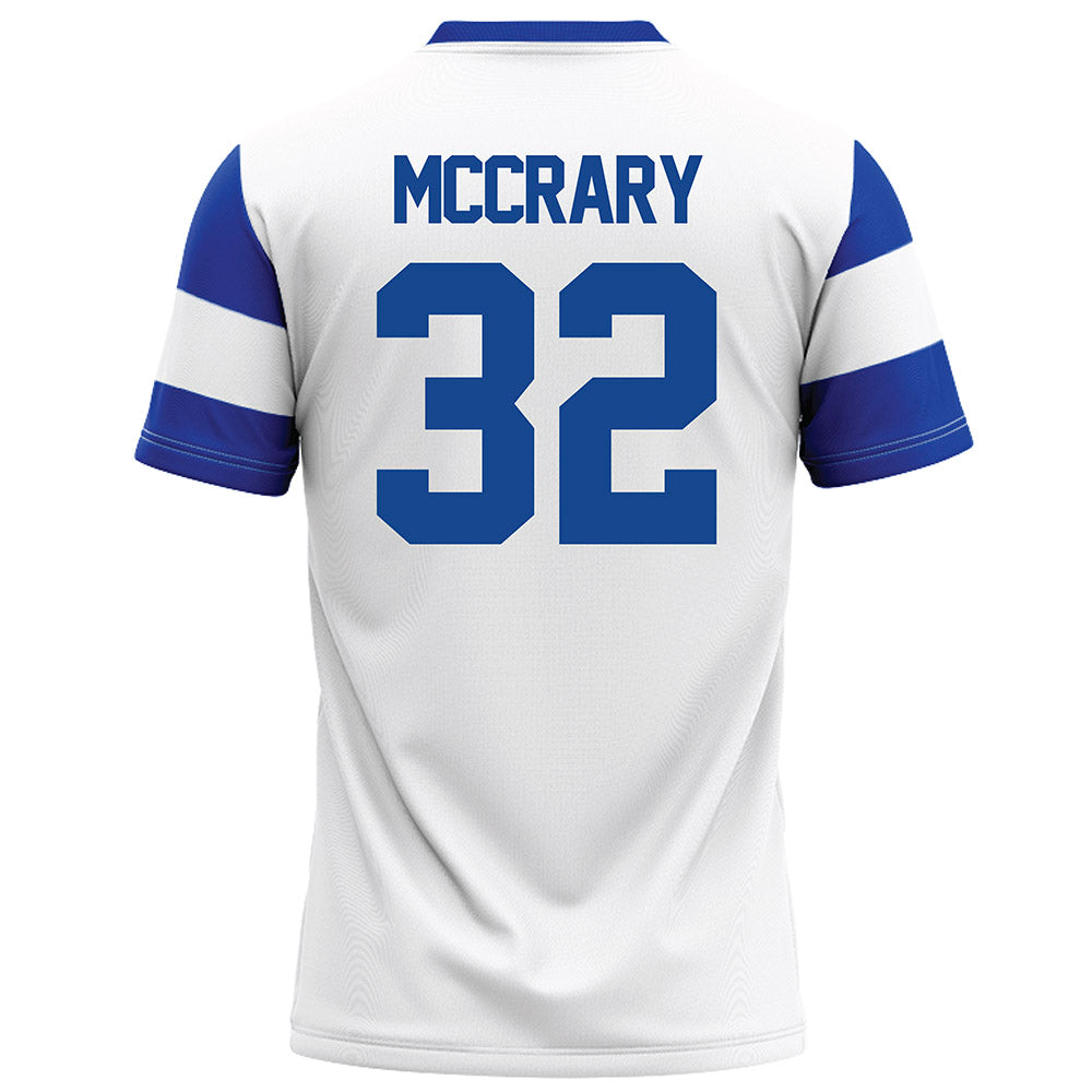 Georgia State - NCAA Football : Tyson McCrary - White Football Jersey-1