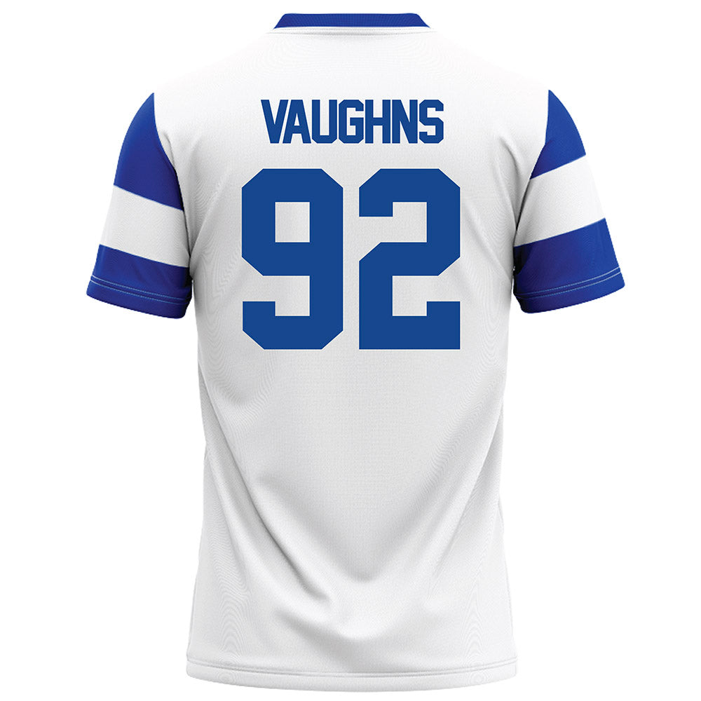 Georgia State - NCAA Football : AJ Vaughns - White Football Jersey-1