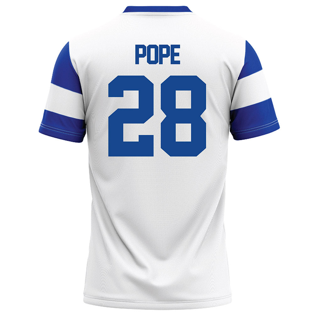 Georgia State - NCAA Football : Josiah Pope - White Football Jersey-1