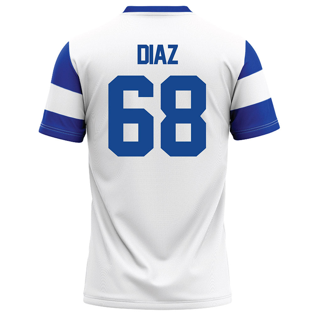 Georgia State - NCAA Football : Peter Diaz - White Football Jersey-1