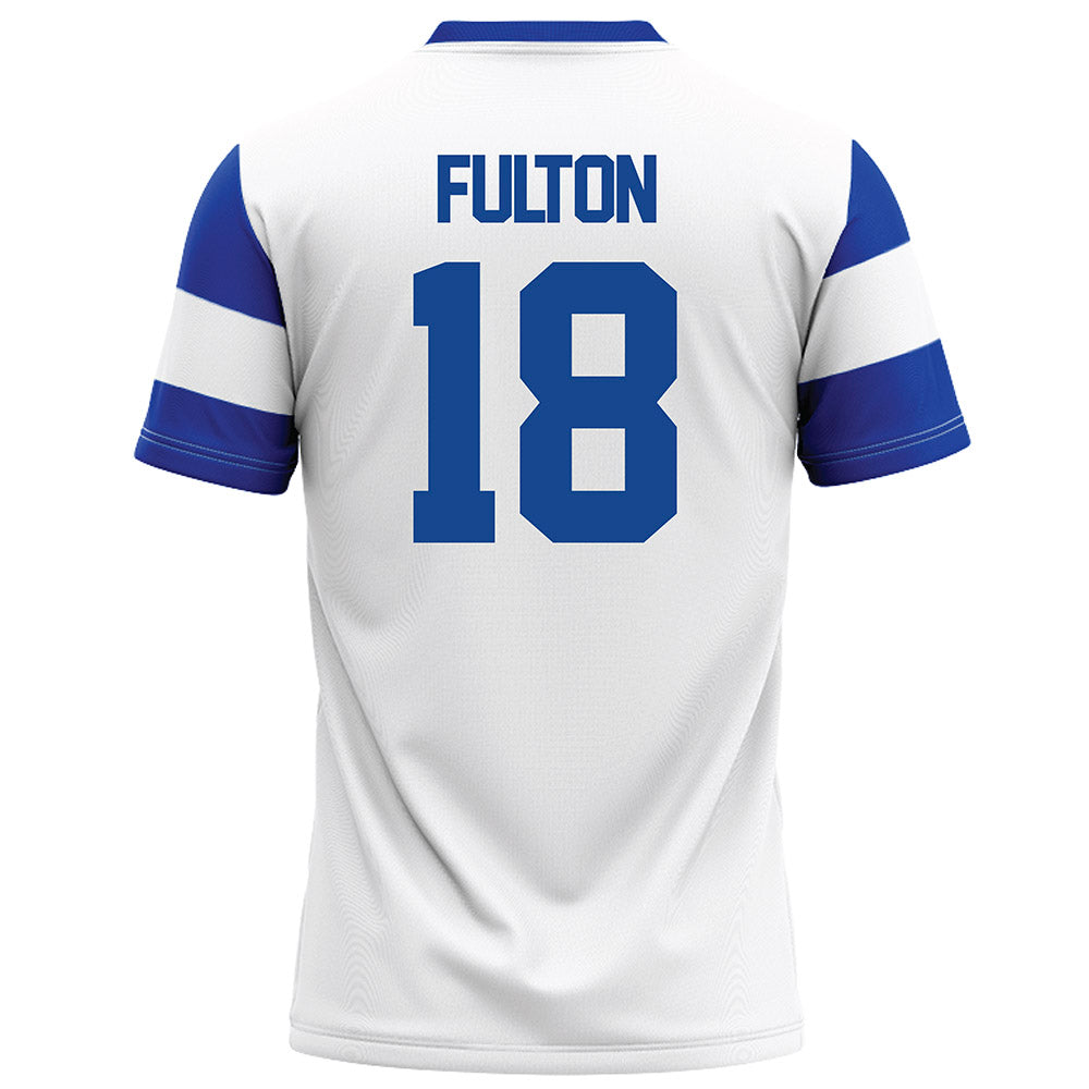Georgia State - NCAA Football : Dontae Fulton - White Football Jersey-1