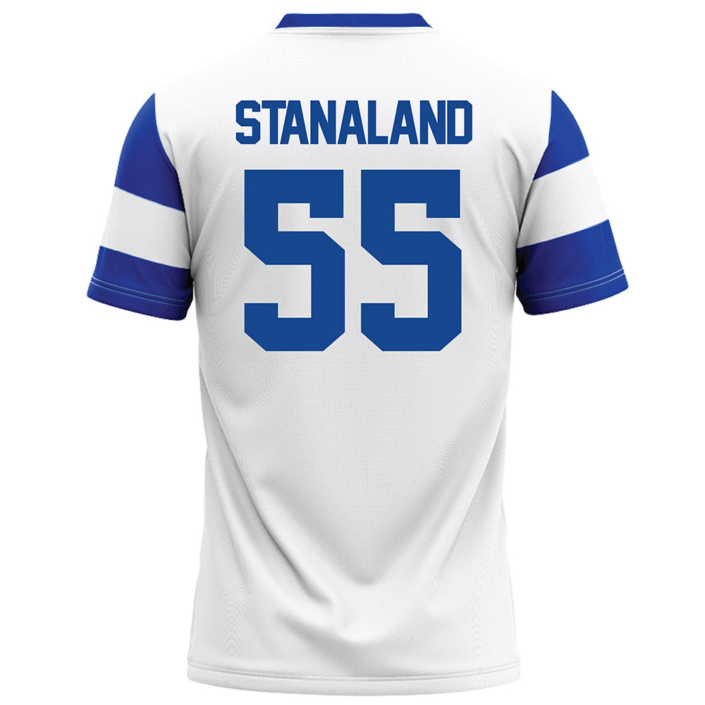 Georgia State - NCAA Football : Gage Stanaland - White Football Jersey-1