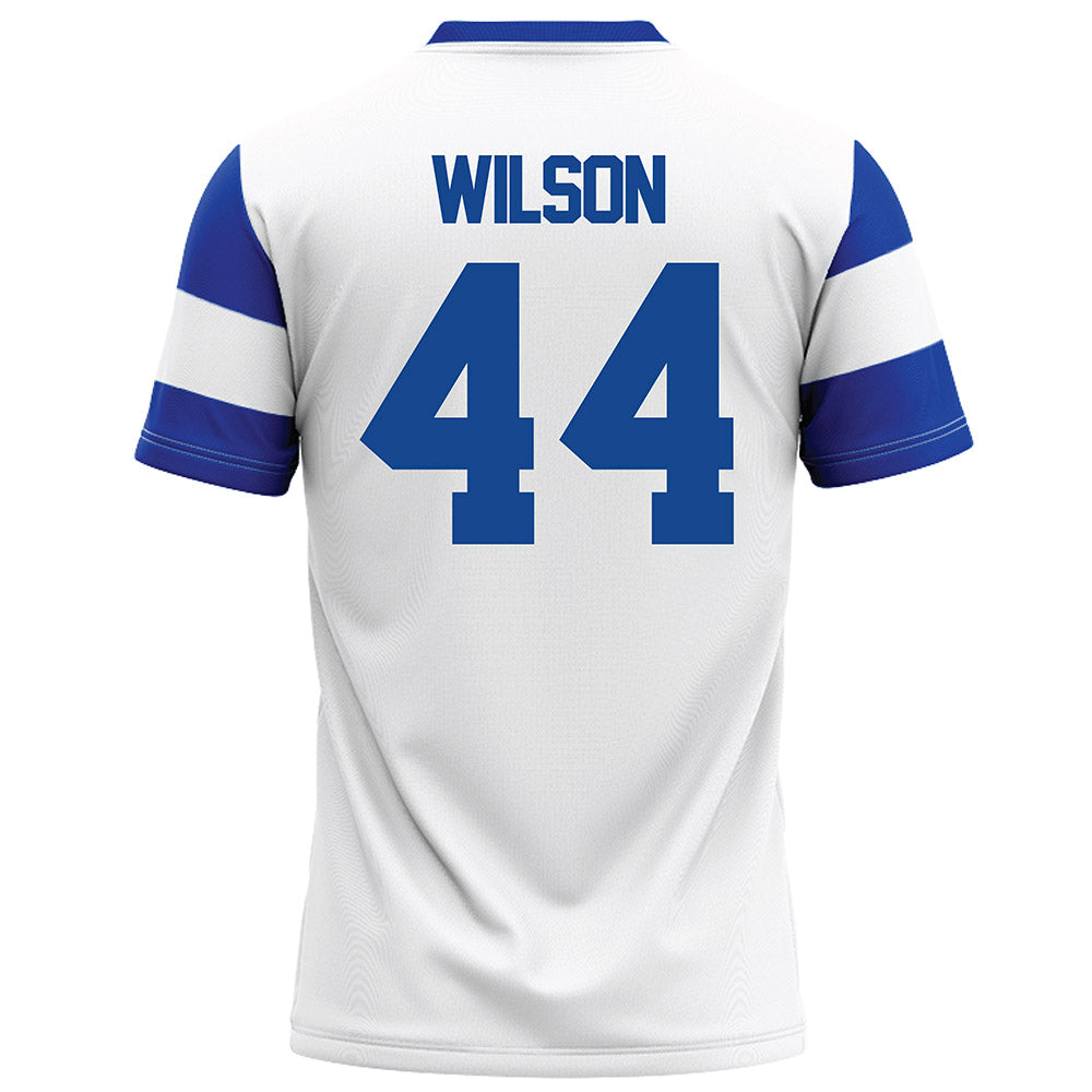 Georgia State - NCAA Football : Freddie Wilson - White Football Jersey-1
