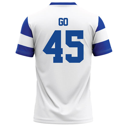 Georgia State - NCAA Football : Jo Go - White Football Jersey-1