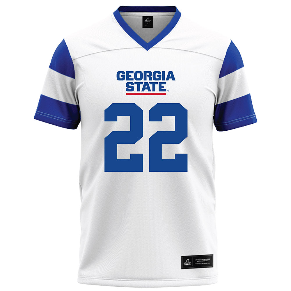 Georgia State - NCAA Football : Ja'Maric Morris - White Football Jersey