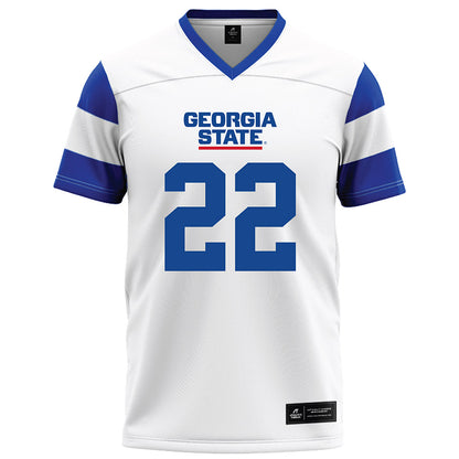 Georgia State - NCAA Football : Ja'Maric Morris - White Football Jersey