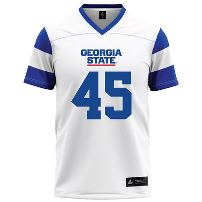 Georgia State - NCAA Football : Kelan Butler - White Football Jersey-0