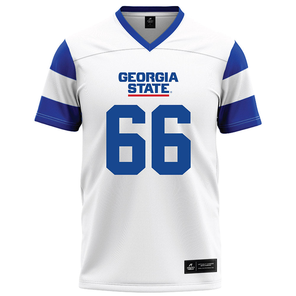 Georgia State - NCAA Football : Braylin Roberts - White Football Jersey-0