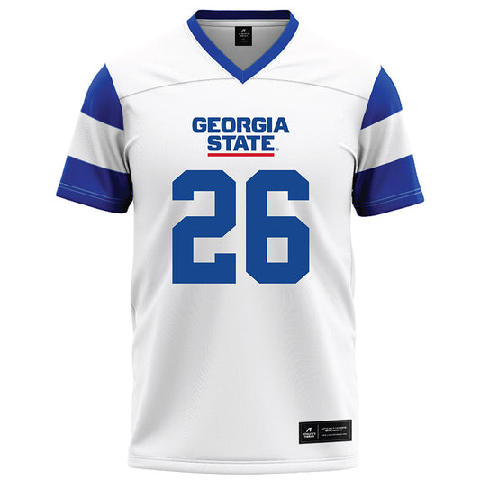 Georgia State - NCAA Football : Balint Vorosmarty - White Football Jersey-0
