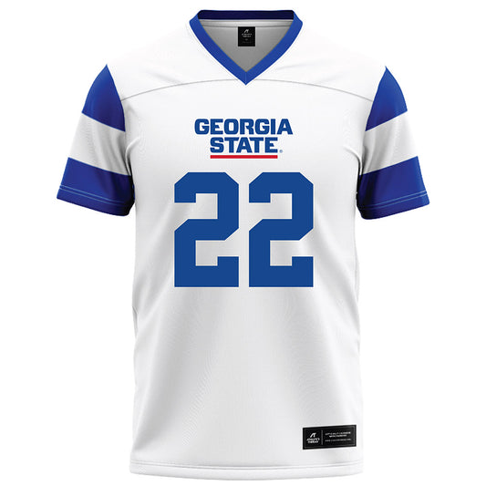Georgia State - NCAA Football : Xavier Butler - White Football Jersey-0