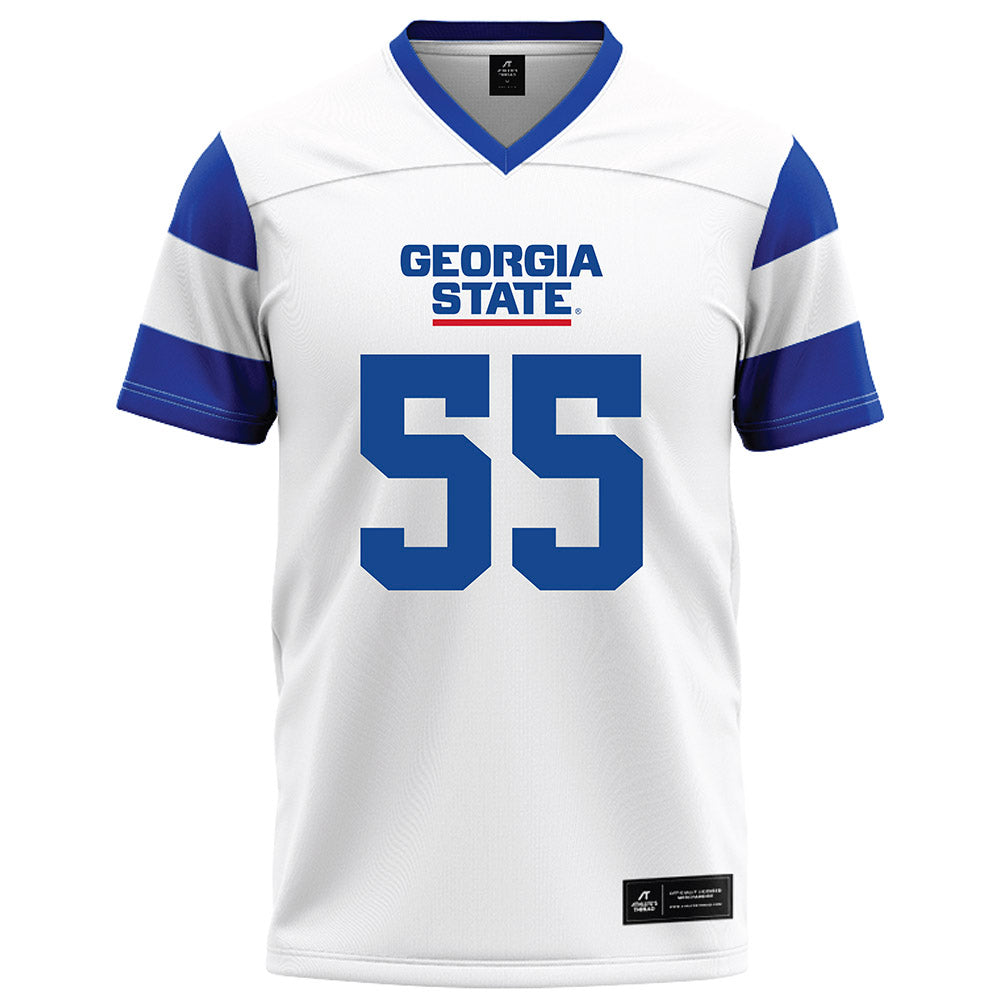 Georgia State - NCAA Football : Gage Stanaland - White Football Jersey-0