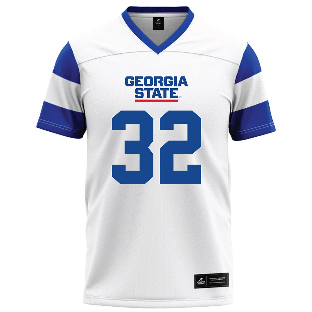 Georgia State - NCAA Football : Tyson McCrary - White Football Jersey-0
