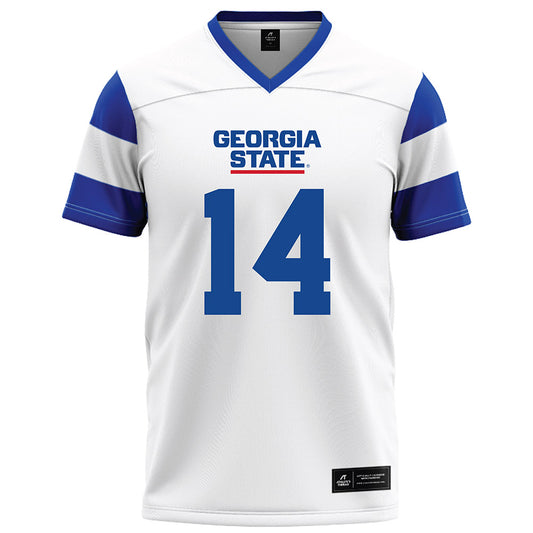 Georgia State - NCAA Football : Christian Teeter - White Football Jersey-0