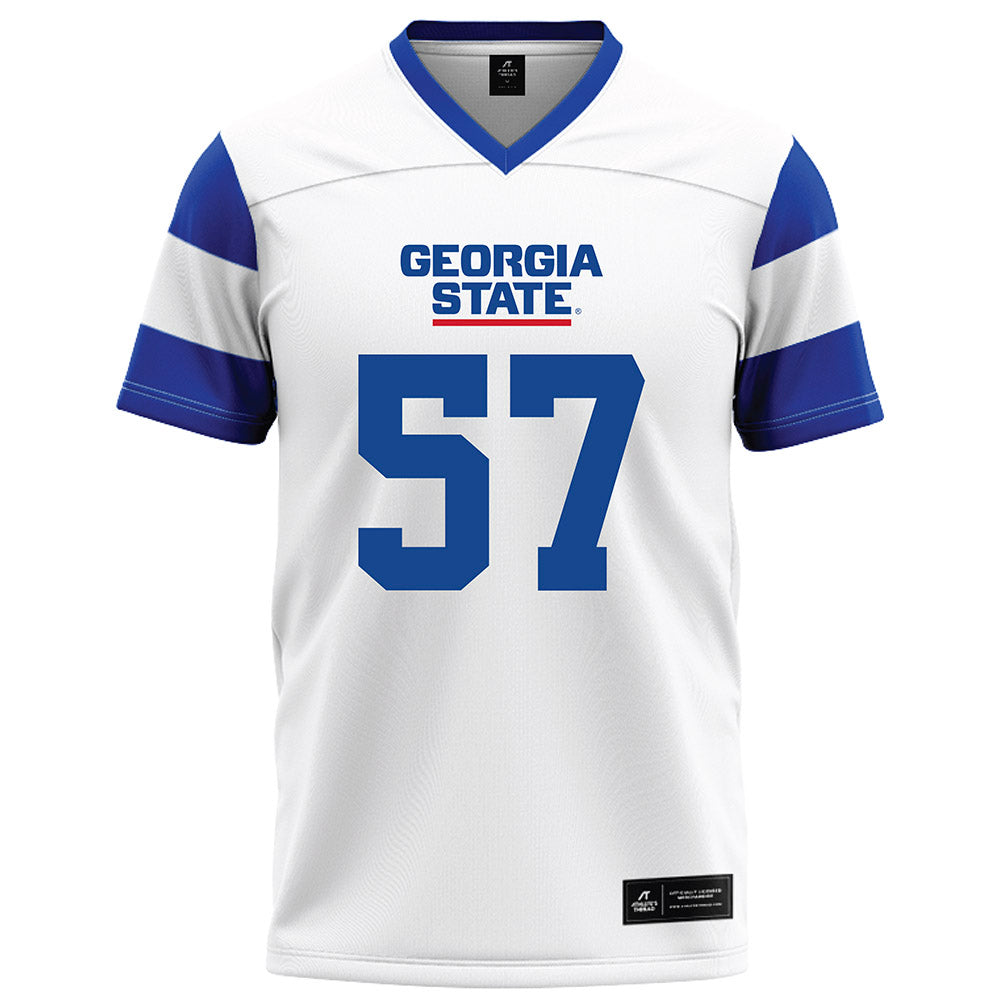Georgia State - NCAA Football : KaDorian Benjamin - White Football Jersey-0
